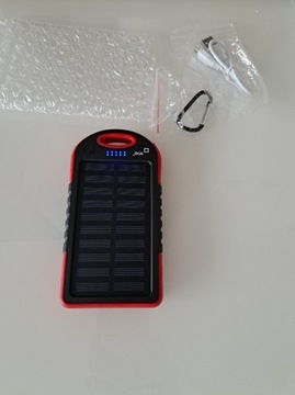 Powerbank z możliwością ładowania solarnego