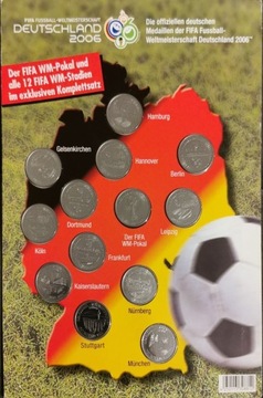 Medale okolicznościowe, FIFA 2006, Deutschland