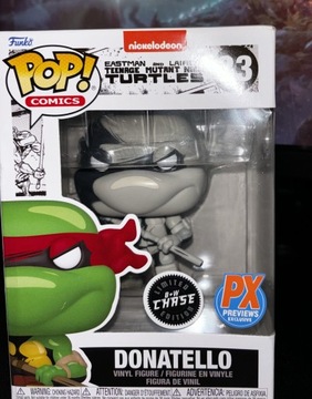 Funko Pop 33 TMNT px exclusive comics Donatello