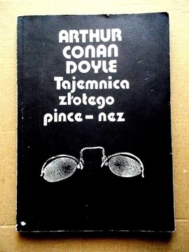 Tajemnica złotego pince-nez, Conan Doyle