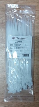 Opaska zaciskowa Dantom 3,6 mm x 200 mm ⌀ 200 mm 100 szt.