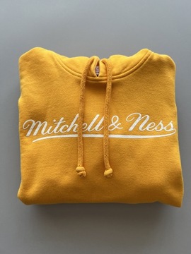Bluza z Kapturem Mitchell & Ness (Żółta)