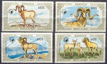 Mongolia Mi 1868-71** - Owce
