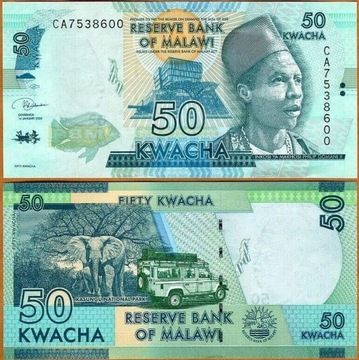MALAWI 20 KWACHA 2020 UNC