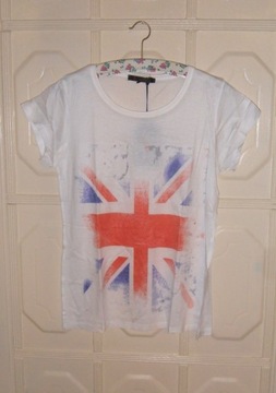 Nowa koszulka bluzka z flagą Anglia England 38,M