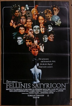 Federico Fellini- Satyricon - ORYGINAŁ KINOWY