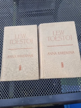 Lew Tołstoj Anna Karenina 1963 tom I I II Stan bdb