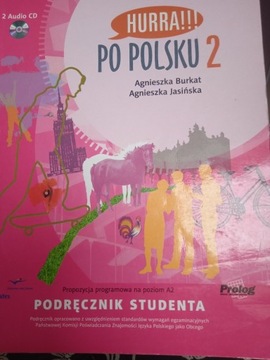 Hurra!!! Po polsku 2 , podręcznik studenta + 2 CD