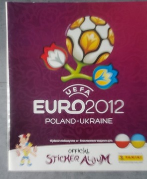 Album na naklejki Euro 2012 Panini Pusty, Rarytas 