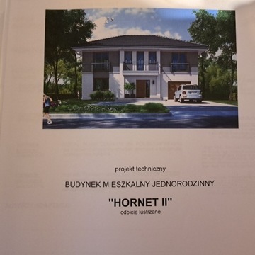 Projekt budowlany domu jednorodzinnego HORNET II