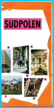 Polska południowa folder turystyczny 1968 rok