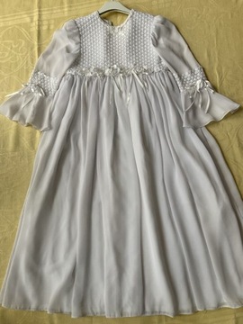 Sukienka komunijna, biała