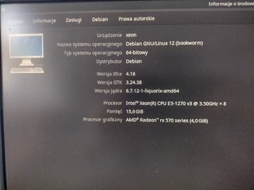 CpU Intel Xeon 1270 v3 +16 Gb ram +RX 570+ssd 512