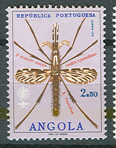 Angola Port. 2,50 E Walka z malarią 1962   *