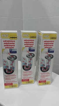 HG udrażniacz odpływów zatkanych włosami - 450 ML 
