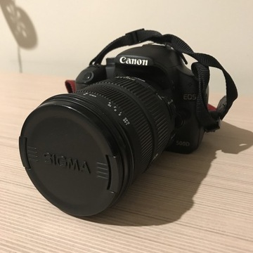Aparat cyfrowy lustrzanka Canon EOS 500D