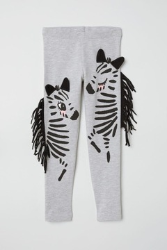 H&M legginsy Nowe zebry rozmiar 104