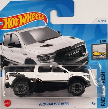 2020 RAM 1500 REBEL Hot Wheels 1:64