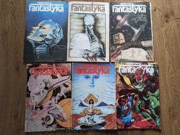 Miesięcznik Fantastyka 1985 nry 2, 3, 5, 6, 7, 8