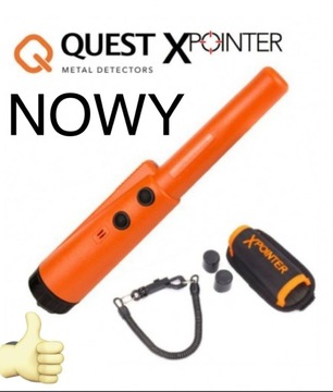 Ręczny wykrywacz metali Quest Xpointer Land Nowy!