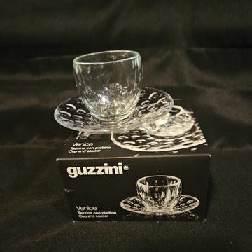 Filiżanka do espresso Guzzini szkło 110ml - 6szt