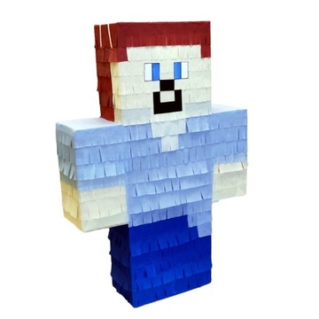 Piniata Steve Minecraft 60cm