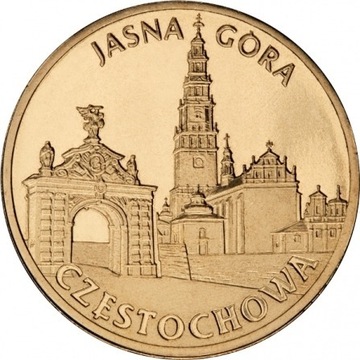 2zł jasna gora czestochowa   2009 rok