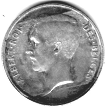 Belgia 2 franki, 1912 r DES