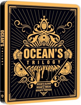 ocean's trylogia 4k steelbook ryzykowna gra eleven