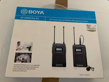 Boya BY-WM8 PRO-K1 -zestaw bezprzewodowy audio