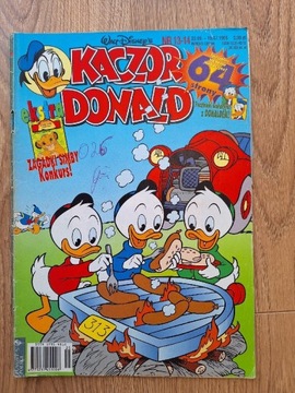 Komiks Kaczor Donald 13-14/1995 Egmont