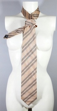 Gianfranco Ferre - krawat jedwab silk Italy 