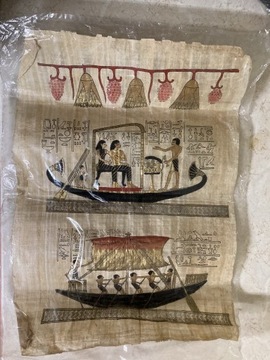 Papirus obraz z Egiptu