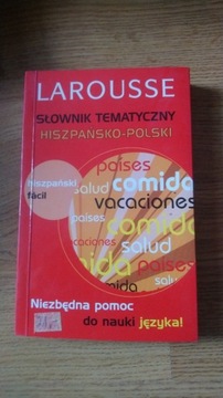 Słownik tematyczny hiszpańsko-polski hiszpański