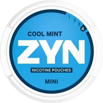 ZYN cool mint mini snus bez nikotyny