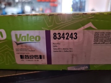 Valeo 834243  SPRZĘGŁO KPL OPEL ASTRA H Zafira 05-