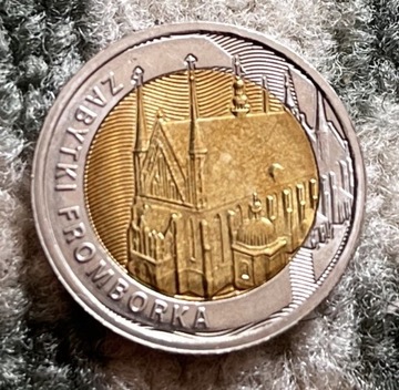 Moneta 5 zł Zabytki Fromborka