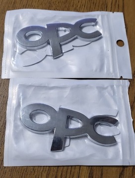 Emblematy OPC opel 2 szt nowe