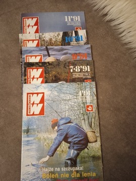 Wiadomości Wędkarskie 1990 -1997 / 56 egzemplarzy