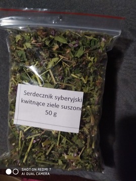 Serdecznik syberyjski kwitnące ziele suszony 50 g