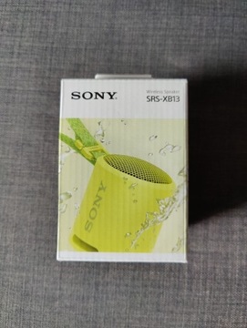 Głośnik przenośny Sony SRSXB13 żółty