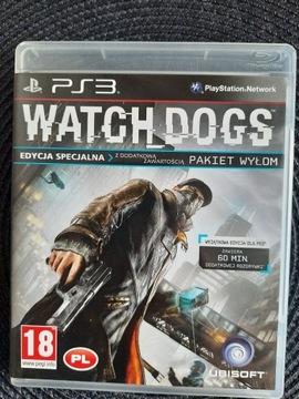 Watch Dogs PS3 Polska Stan Idealny Edycja Specjaln