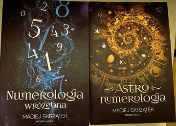 2 Książki Macieja Skrzątka o numerologii
