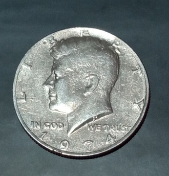 USA HALF DOLLAR 1974