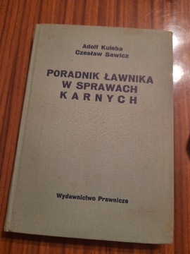 Poradnik ławnika w sprawach karnych - A.Kuleba