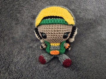 Raze Valorant handmade amigurumi