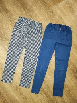 Spodnie jeansy i legginsy 134