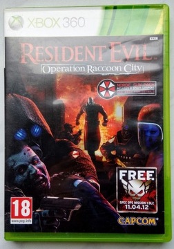 Resident Evil Operation Raccoon City Xbox 360