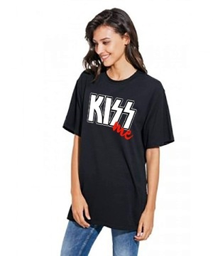 T-shirt oversize KISS me