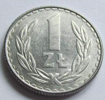 1 złoty 1988 r. - 3 sztuki